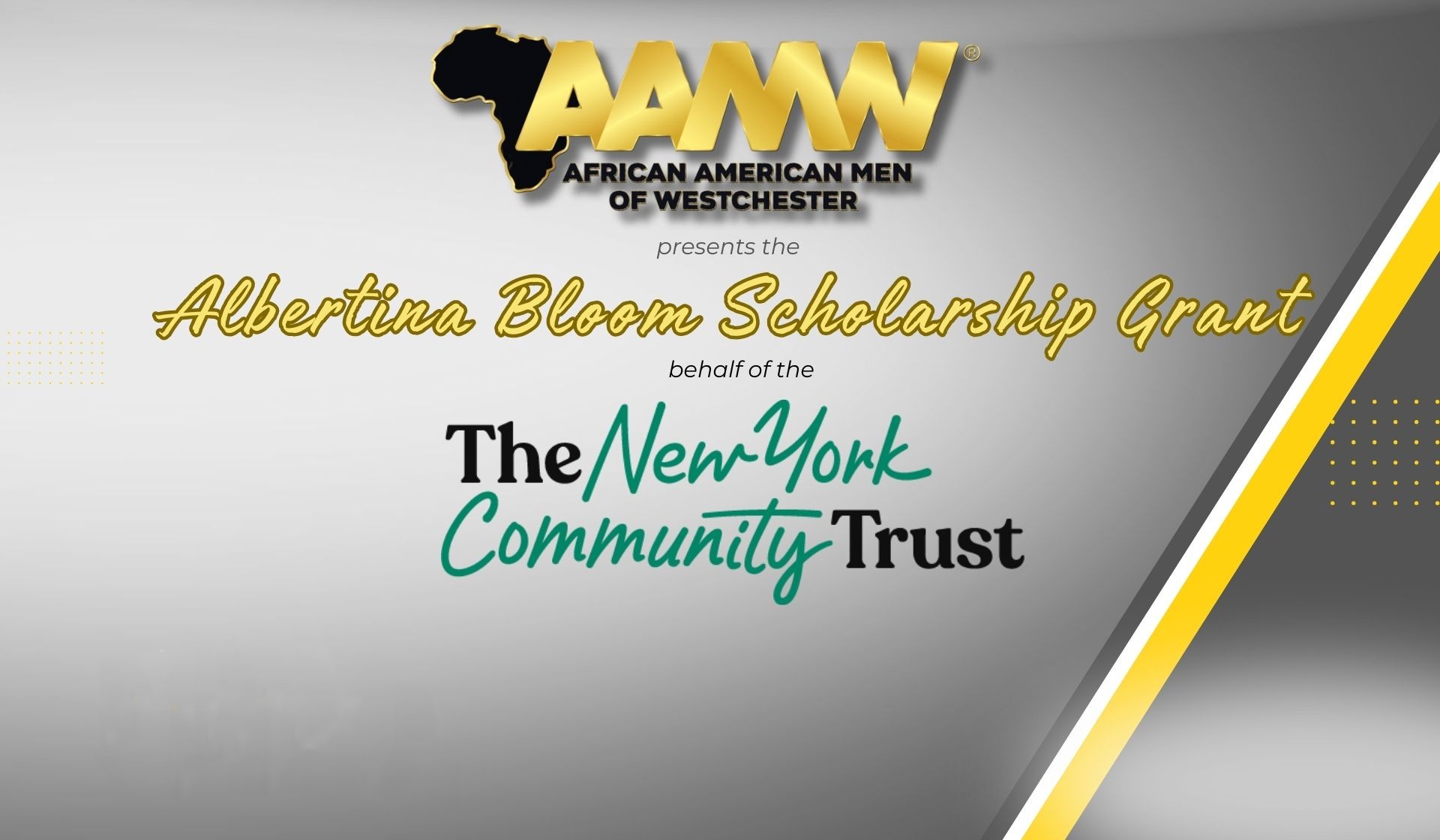 Albertina Bloom Scholarship Award